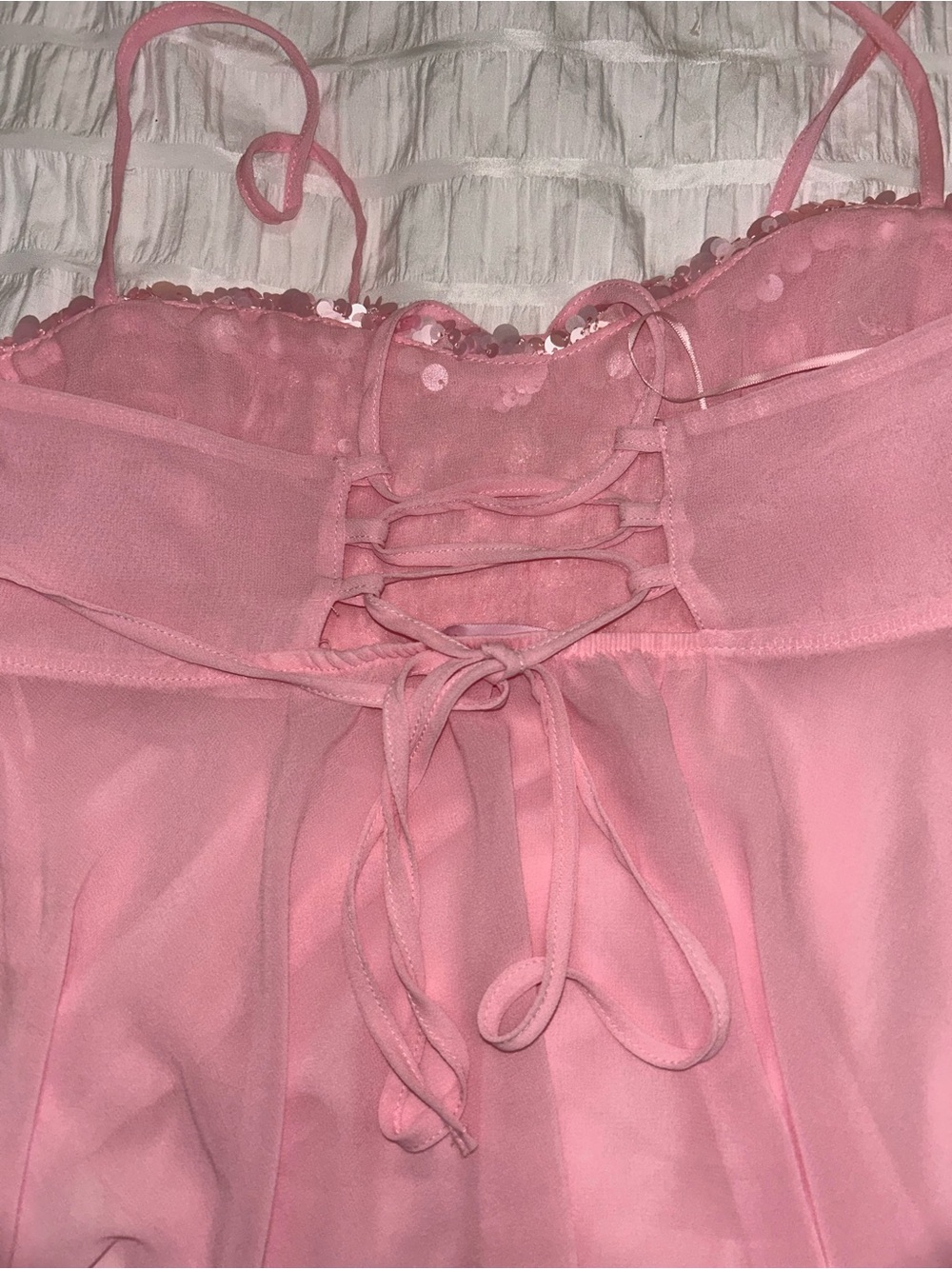 Pink Sequins Top - Picture 4 of 4
